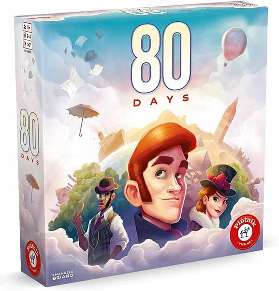 Spielschachtel 80 Days - Foto von Piatnik