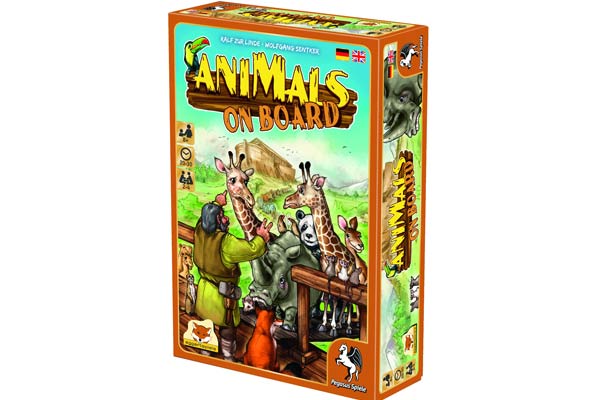Animals on Board - Spielschachtel - Foto von eggertspiele
