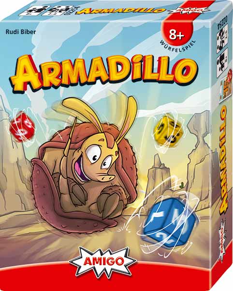 Schachtel: Würfel- und Kartenspiel Armadillo - Foto Amigo Spiele