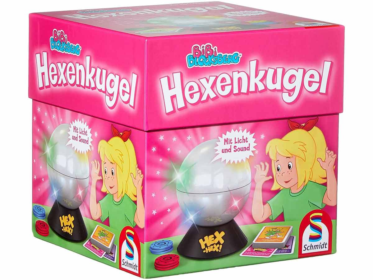 Bibi Blocksberg Hexenkugel - Kinderspiel von Kai Haferkamp - Foto von Schmidt Spiele