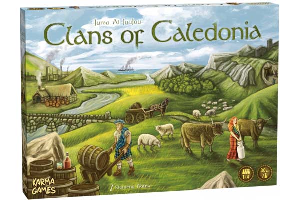 Strategiespiel Clans Of Caledonia - Foto von Karma Games