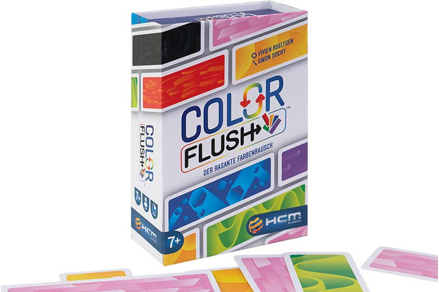 Kartenspiel Color Flush - Schachtel- Foto von HCM Kinzel