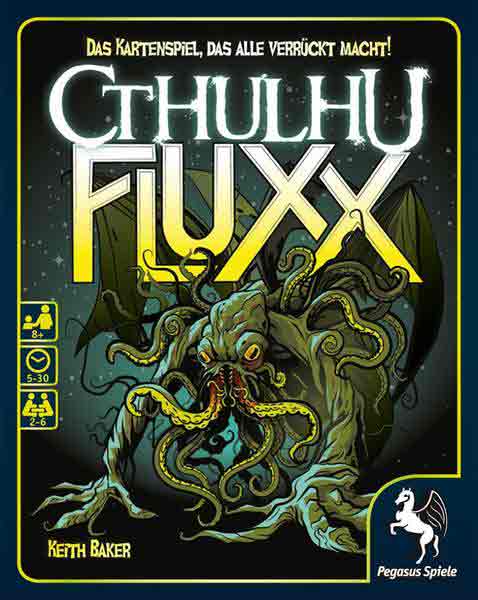 Cthulhu Fluxx - Gesellschaftsspiel - Foto von Pegasus Spiele