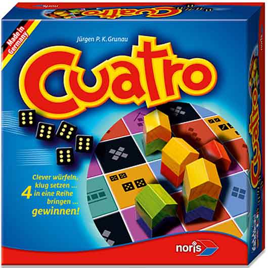 Cuatro - Gesellschaftsspiel von Noris Spiele - Foto Noris Spiele