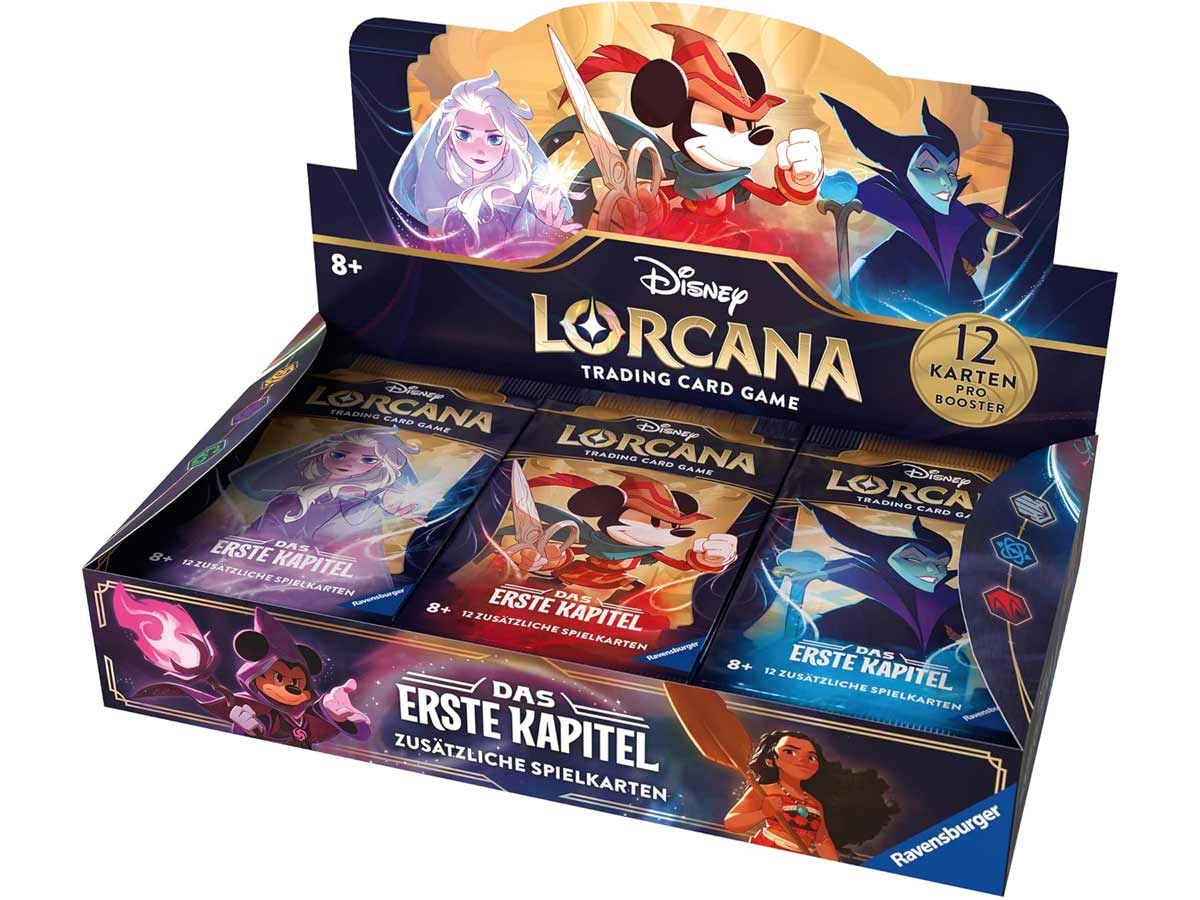 Disney Lorcana - Sammelkartenspiel für die Kasse präsentiert - Foto von Ravensburger