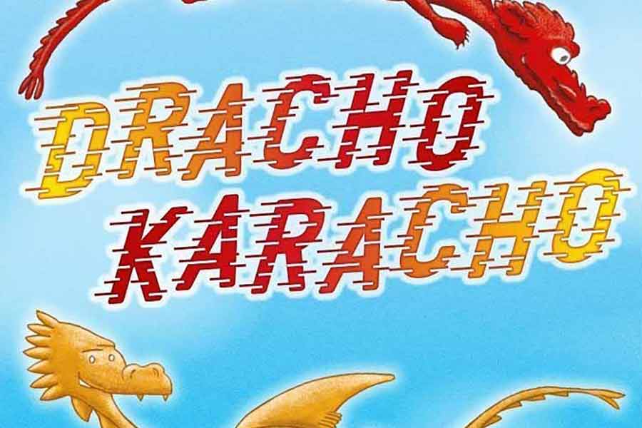 KInderspiel Dracho Karacho - Schriftzug - Foto von Igel Spiele