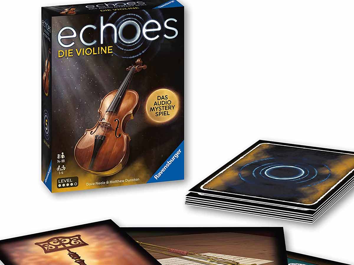 Echoes: Die Violine - Ausschnitt schachtel und Karten - Foto von Ravensburger