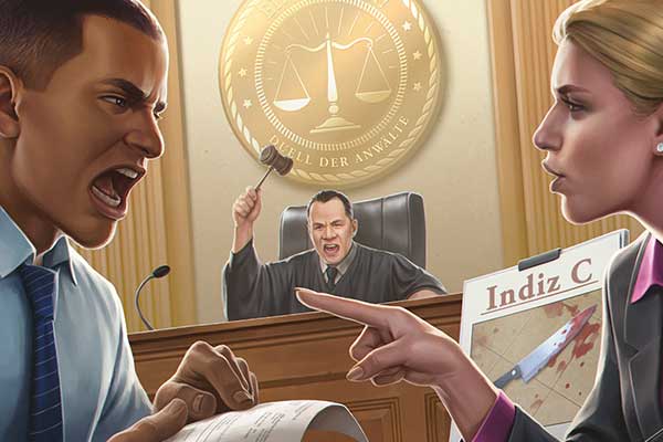 Einspruch! - Duell der Anwälte - Ausschnitt - Foto von Giant Roc