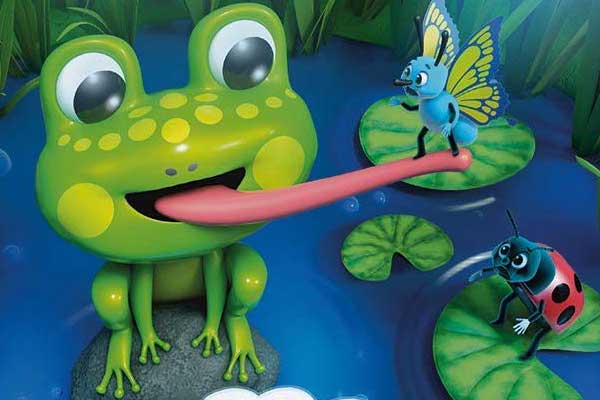 Frog Hop - Ausschnitt - Foto von Jumbo Spiele