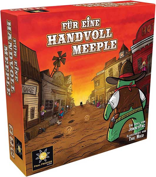 Für eine Handvoll Meeple - Schachtel - Foto von Final Frontier Games