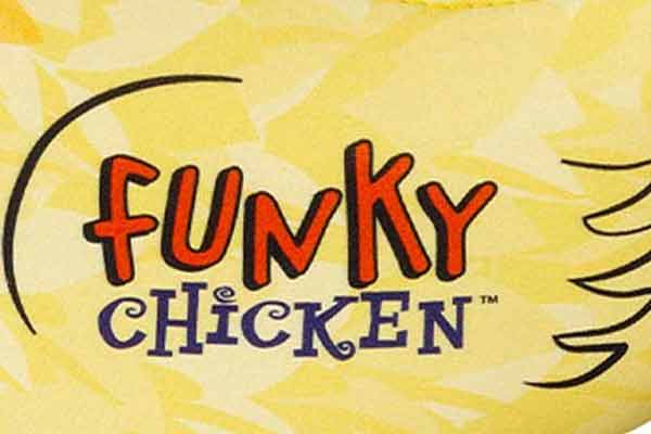 Funky Chicken - Ausschnitt - Logo - Foto von Kosmos