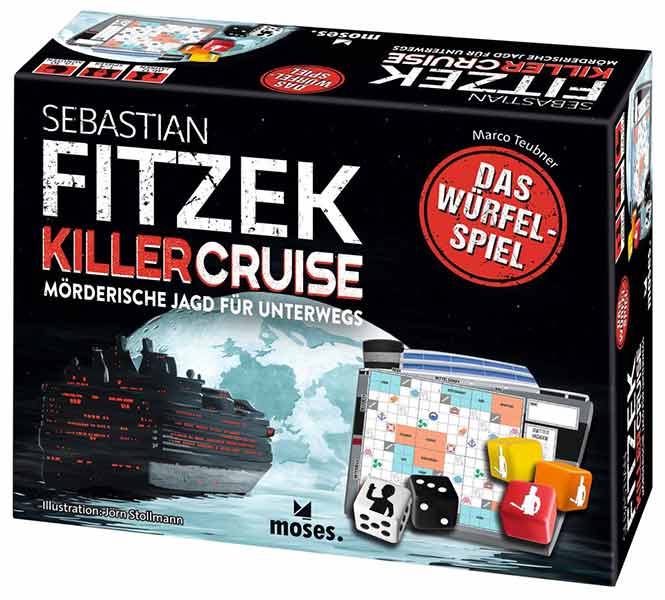 Killer Cruise: Das Würfelspiel - Schachtel - Foto von moses.Verlag