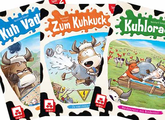 Die Kuh-Spiel-Serie von Reinhard Staupe - Foto Staupe