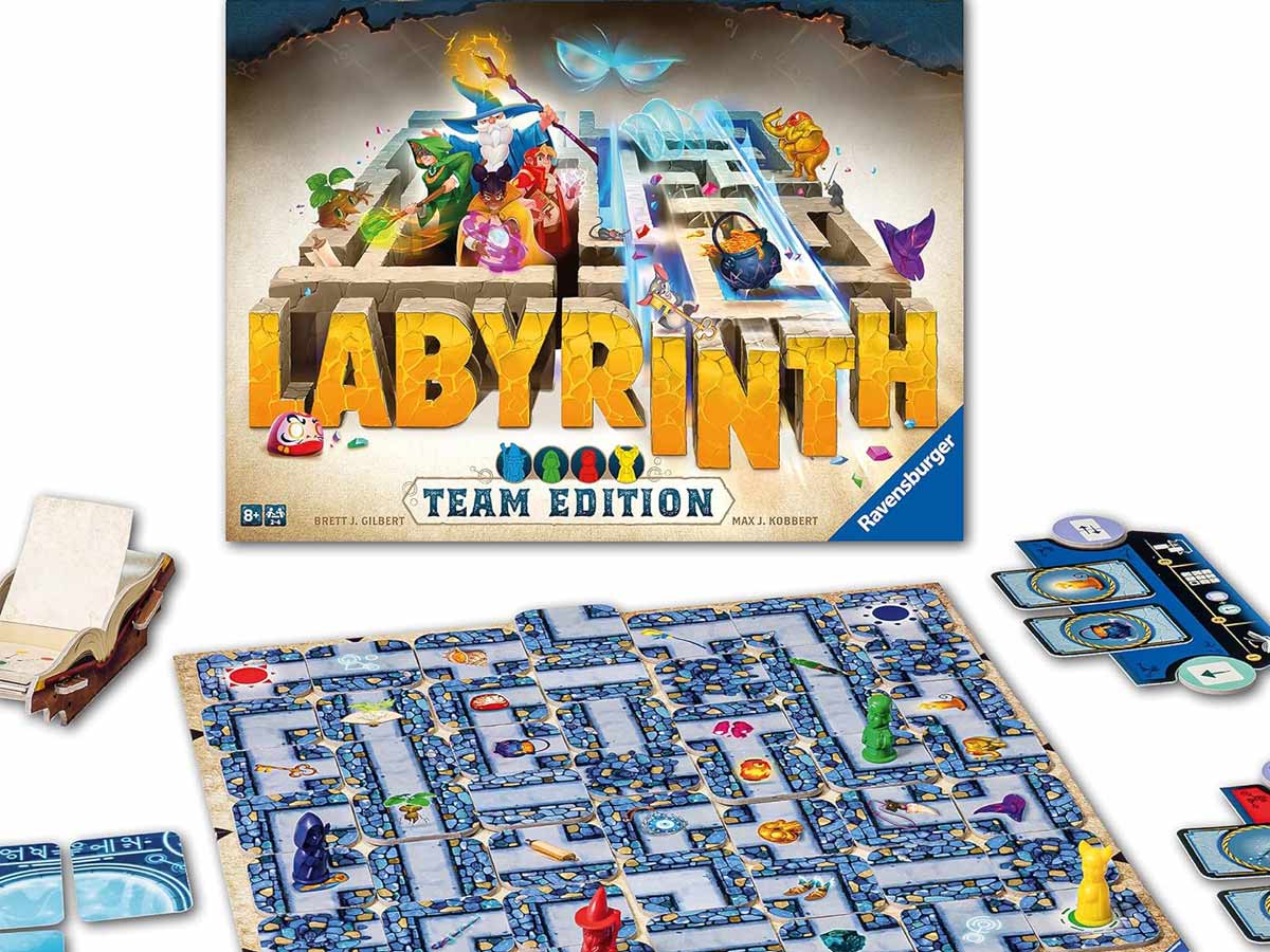 Labyrinth: Team Edition - Schachtel und Aufbau - Foto von Ravensburger