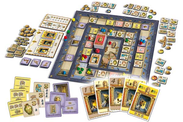 Gesellschaftsspiel Luxor - Foto von Queen Games