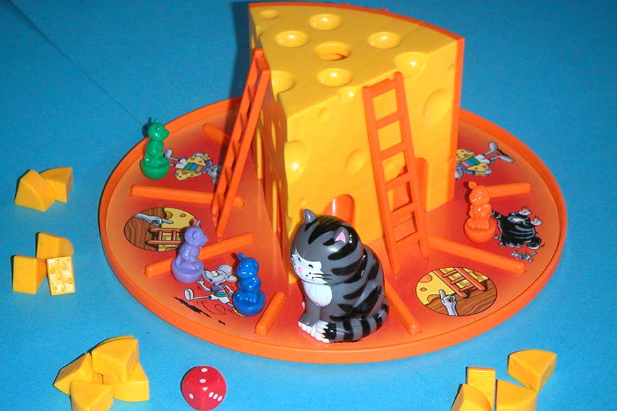 Max Mäuseschreck -Kinderspiel mit Katze- Foto Reich der Spiele