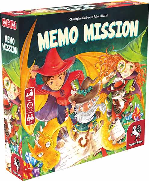 Memo MIssion - Schachtel - Foto von Pegasus Spiele