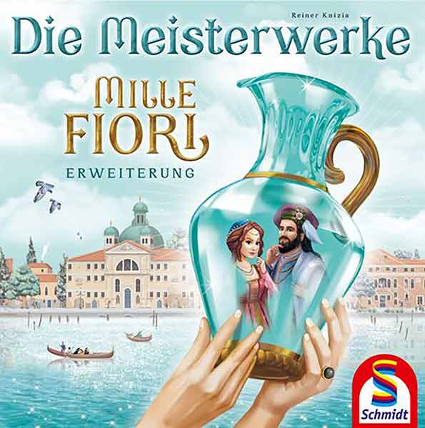 Mille Fiore - Die Meisterwerke - Erweiterung zum Basisspiel - Schachtelgrafik - Foto von Schmidt Spiele