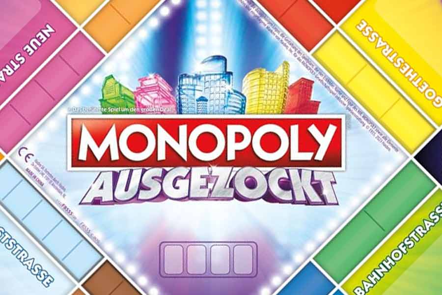 Monopoly Ausgezockt - Ausschnitt - Foto Hasbro