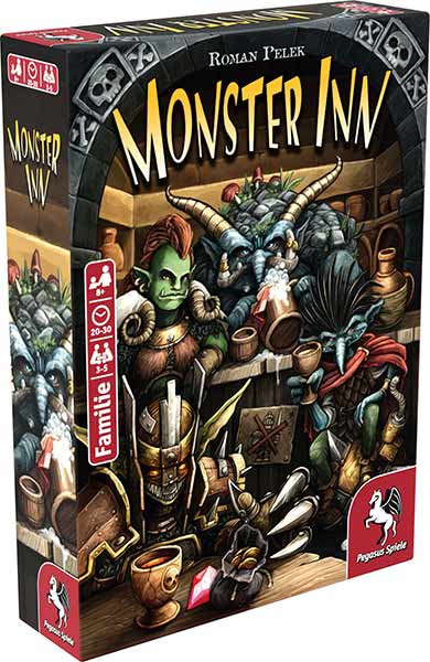 Bietspiel Monster Inn - Schachtel - Foto von Pegasus Spiele