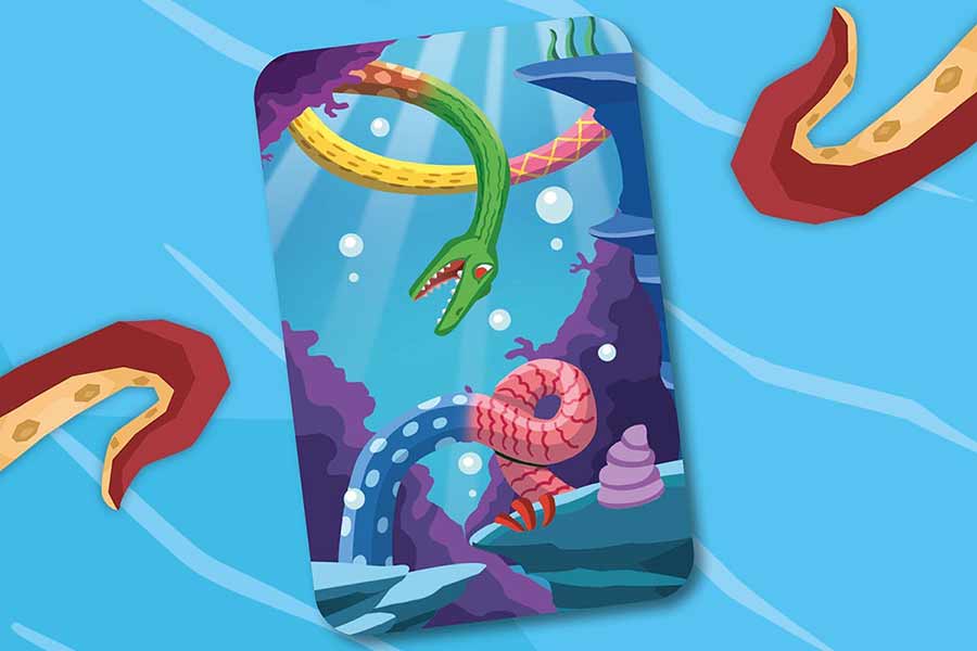 Noobs overboard opponent game - card - Image from Cosmos