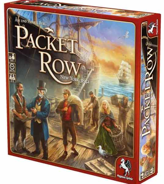 Brettspiel Packet Row - Foto von Pegasus Spiele