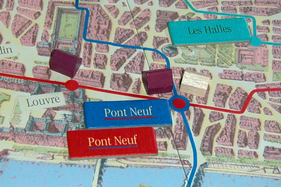 Der Stadtplan von Paris im Spiel - Foto von Reich der Spiele