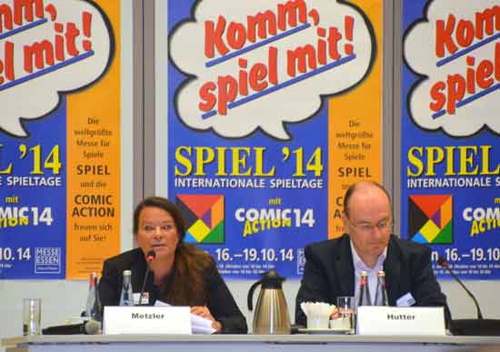 Pressekonferenz Spiel 14 - Dominique Metzler und Hermann Hutter