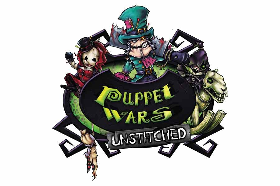 Puppet Wars Unstitched - Logo - Abbildung von Wryd Games