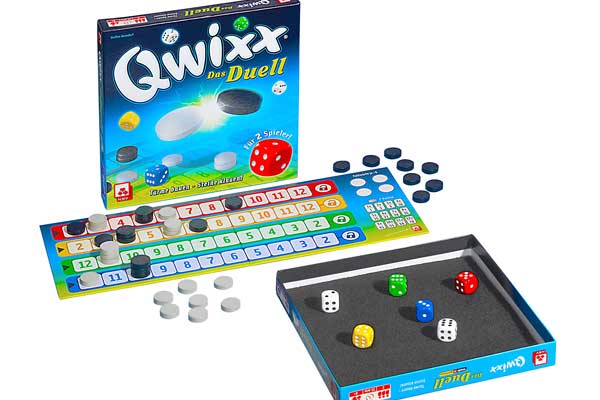Qwixx: Das Duell - Foto von Nürnberger Spielkartenverlag