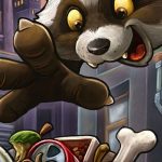 Raccoon Robbers - Ausschnitt vom Cover - Foto von Pegasus Spiele