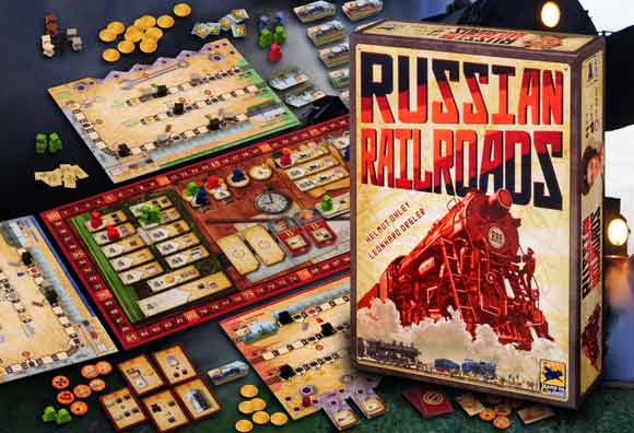 Sieger Deutscher Spielepreis 2014 - Russian Railroads - Foto Hans im Glück