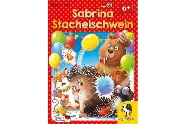 Kinderspiel Sabrina Stachelschwein - Foto von Pegasus Spiele