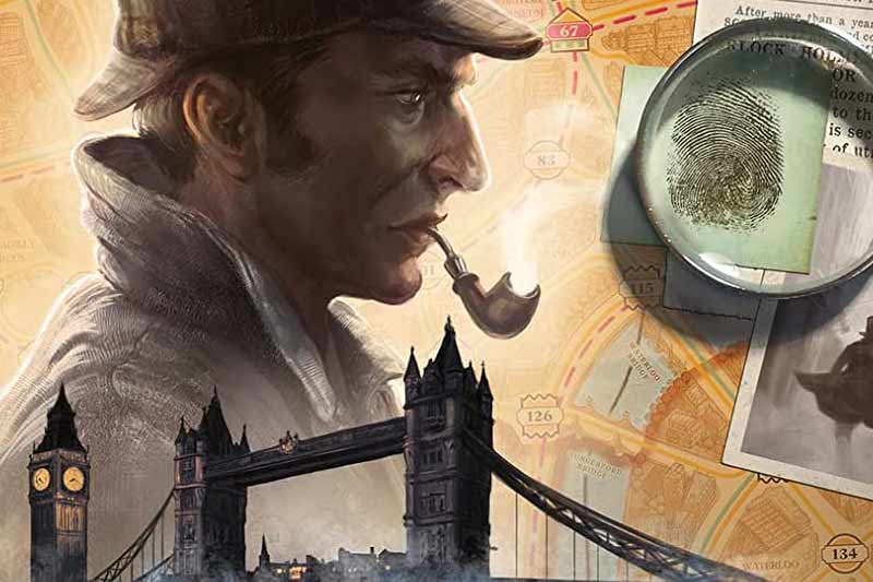 Ausschnitt vom Spiel Scotland Yard: Sherlock Holmes Edition - Foto von Ravensburger