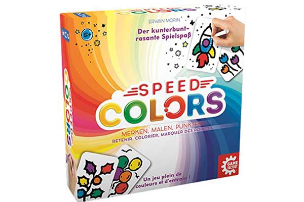 Gesellschaftsspiel Speed Colors - Foto von Game Factory