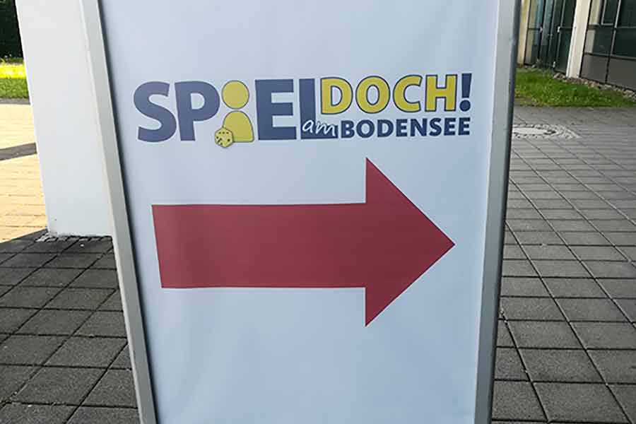 Spiel doch am Bodensee 2023 - Eingangsschild - Foto von Riemi