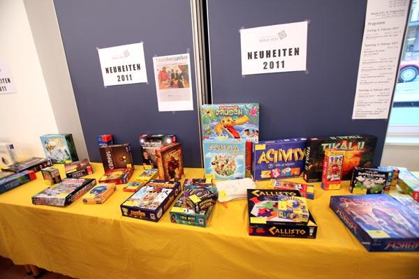 Neuheiten der Spielwarenmesse 2011 - für Spieler teilweise ein alter Hut von Photopool/Spielwarenmesse eG