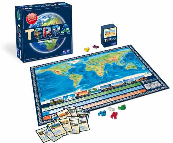 Gesellschaftsspiel Terra - Foto von Huch and friends