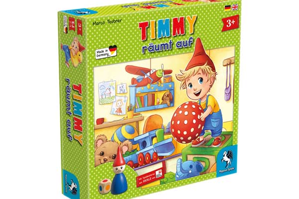 Kinderspiel Timmy räumt auf - Foto von Pegasus Spiele