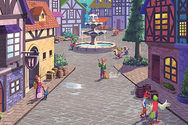 Tiny Towns - Ausschnitt - Foto von Pegasus Spiele