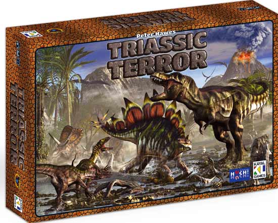 Brettspiel Triassic Terror - Foto von Kayal Games - Hutter