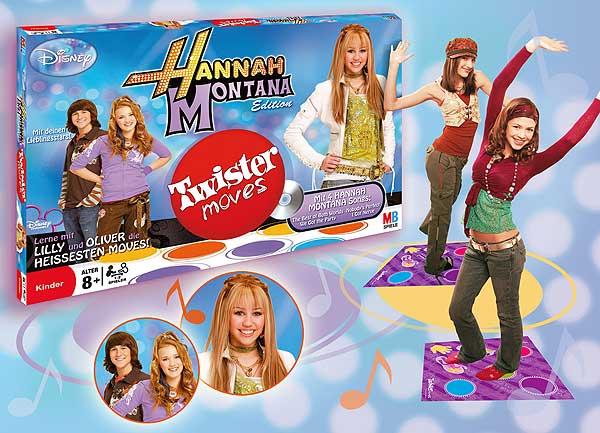 Twister Moves - Hannah Montana Edition von Hasbro