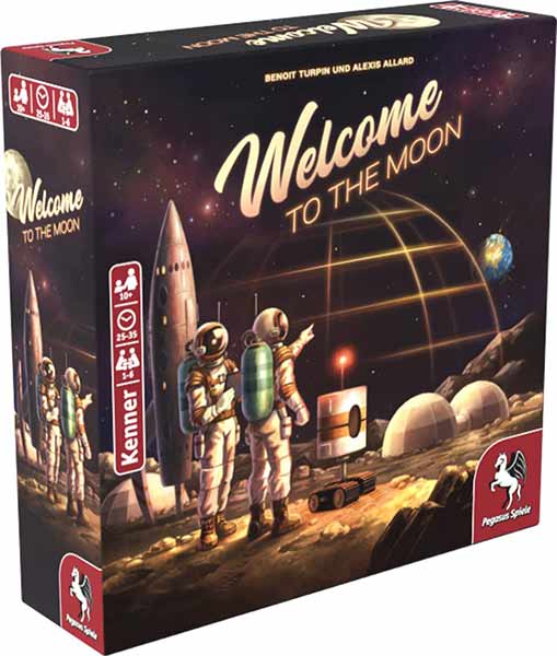 Welcome to The Moon - Box - Photo by Pegasus Games