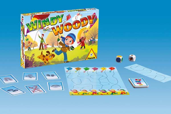 Kinderspiel Windy Woody - Foto von Piatnik