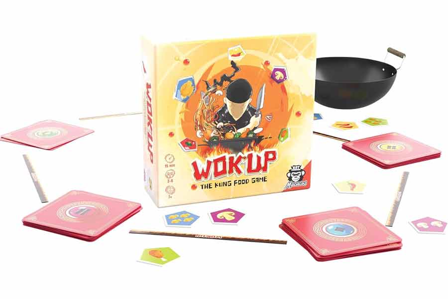Wake Up - Material and Box - Image from Hot Macacos