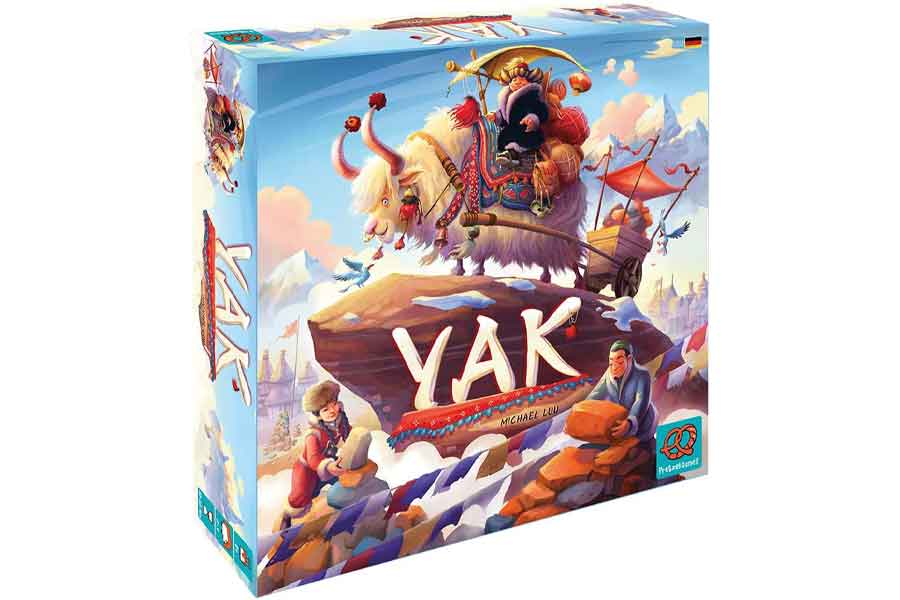 Gesellschaftsspiel Yak - Schachtel - Foto von Pretzel Games