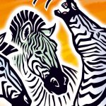 Zebra - Ausschnitt des Titels des Kartenspiels - Foto von Amigo Spiele