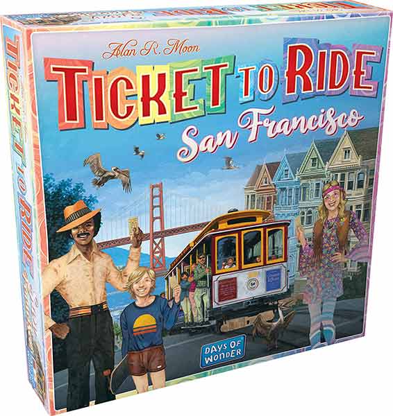 Zug um Zug - San Francisco - Schachtel - Foto von Days Of Wonder